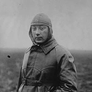 Captain Georges Pelletier d Oisy. French aviator and World War I flying ace. 1
