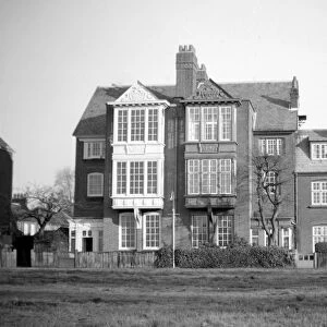 Houses on Common ( front view ), Wimbledon, London, England