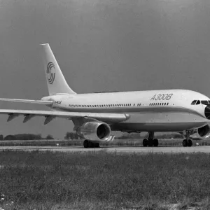Print of Airbus A300 on Toulouse tarmac Print of Airbus A300 on Toulouse tarmac