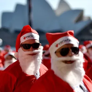 Australia-Christmas-Santa-Race Australia-Christmas-Santa-Race