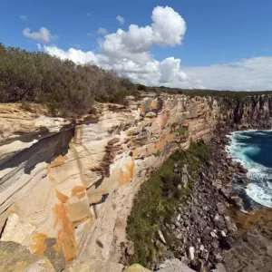 Weathered Sandstone Print at North Head