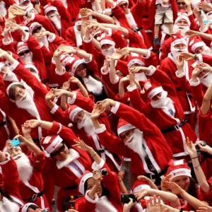 Australia-Society-Christmas-Santas