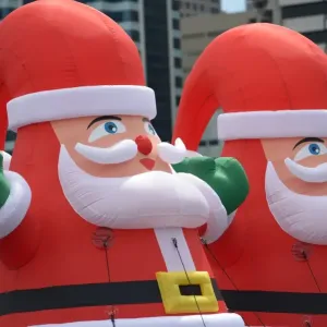 Australia-Theme Giant Inflatable Santas Print Australia-Theme Giant Inflatable Santas Print