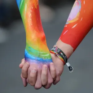 Austria-Rainbow Parade-Hand in Hand Austria-Rainbow Parade-Hand in Hand