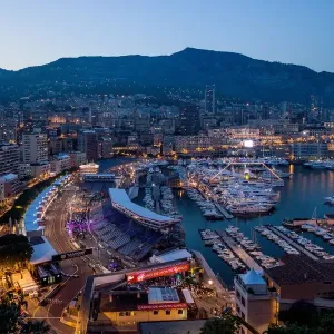 Monaco Formula 1 Grand Prix Night Circuit Print Monaco Formula 1 Grand Prix Night Circuit Print