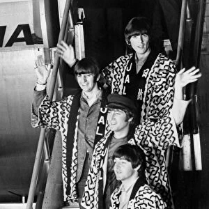 The Beatles Arrive in Tokyo
