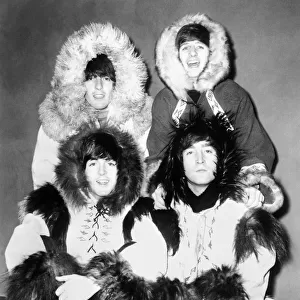 Beatles Modelling Christmas Nostalgic Suits