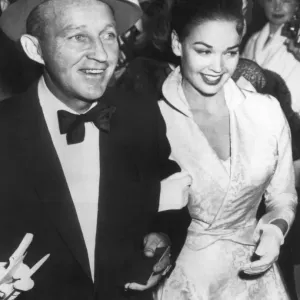 Bing Crosby and his wife, the actress Kathy Grant Bing Crosby and his wife, the actress Kathy Grant