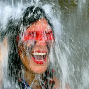 Brazil-Indigenous-Portrait-Water-Smile Brazil-Indigenous-Portrait-Water-Smile