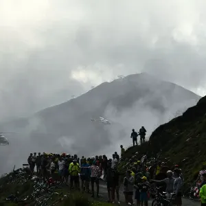 Print of Tour de France 2018 spectators Print of Tour de France 2018 spectators