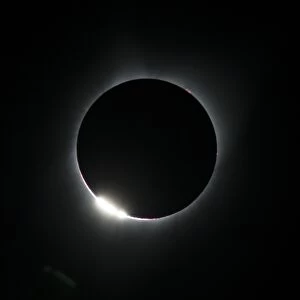 The Diamond Ring Effect during a total solar eclipse as seen from the Lowell Observatory