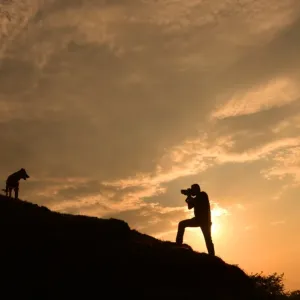 El-Salvador-Dog-Sunset