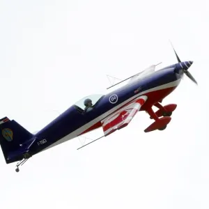 Fighter pilot and aerobatic, Captain Pierre Varloteaux performs in his Extra 330 Fighter pilot and aerobatic, Captain Pierre Varloteaux performs in his Extra 330