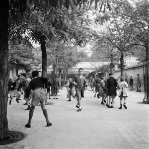 Vintage And Archive Prints: Back to School 1940s and 1950s
