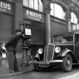 France-Greves-1947-Pompiste France-Greves-1947-Pompiste