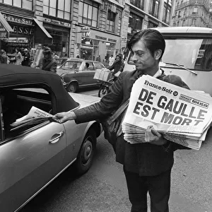 De Gaulle-Bio-Mort-Journal