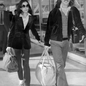 George Harrison Print with Wife Olivia, 1978 George Harrison Print with Wife Olivia, 1978