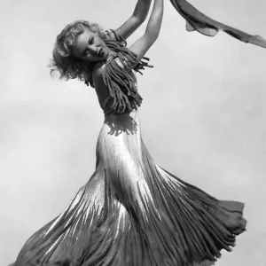 Print of Ginger Rogers from The Gay Divorcee 1934 film Print of Ginger Rogers from The Gay Divorcee 1934 film