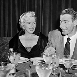 Marilyn Monroe with Joe DiMaggio