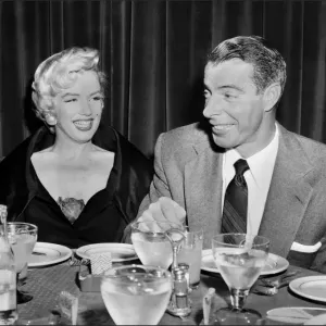 Marilyn Monroe with Joe DiMaggio Marilyn Monroe with Joe DiMaggio