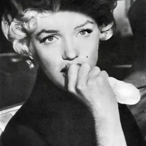 Portrait de Marilyn Monroe. Portrait de Marilyn Monroe.
