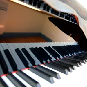 Print of Olivier Messiaen's Piano in Residence Print of Olivier Messiaen's Piano in Residence