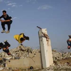 Palestinian-Israel-Conflict-Gaza-Parkour Palestinian-Israel-Conflict-Gaza-Parkour