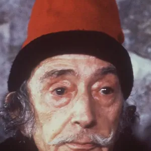 Porträt von Salvador Dalí, 1980