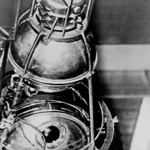 Satellite Print: Sputnik II Image