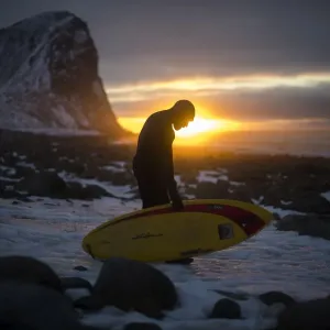 Surfing-Nor-Arctic-Sunset Surfing-Nor-Arctic-Sunset