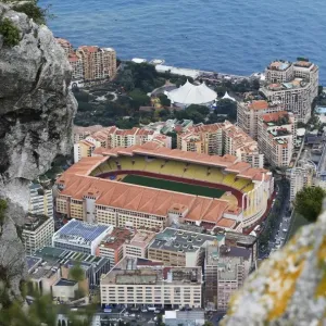 Print of General View of Louis II Stadium in Monaco Print of General View of Louis II Stadium in Monaco