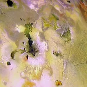 Io's Volcanic Landscape Print