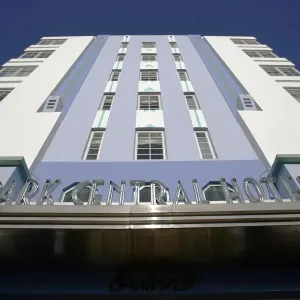 Print of Art Deco Building on Miami Beach
