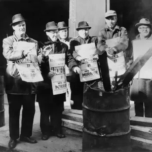Newspaper-Streik in New York Newspaper-Streik in New York