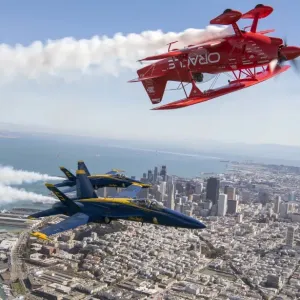 -Estados Unidos - San Francisco - Semana de la Flota - Aviones. -Estados Unidos - San Francisco - Semana de la Flota - Aviones.