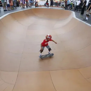 Youngsters participate in a skateboard festival on the Kennedy Centers Front Youngsters participate in a skateboard festival on the Kennedy Centers Front