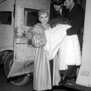 Zsa Zsa Gabor in Fur Coat Print Zsa Zsa Gabor in Fur Coat Print