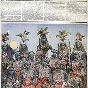 Amazons, warrior and Dahomean fetishers (from present-day Benin)