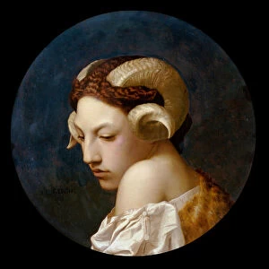 The Bacchante, 1853 (oil on canvas)