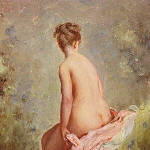 Baigneuse (oil on canvas)