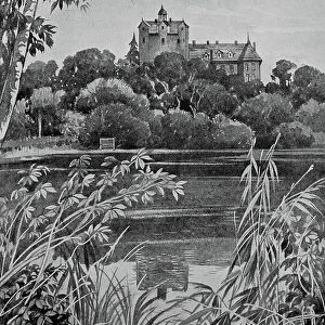 Ballenstedt Castle is a baroque residential castle in Ballenstedt in Saxony-Anhalt, Germany, 1899