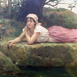 On The Banks of The River, 19th century
