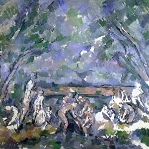 The Bathers, 1902-06 (oil on canvas)