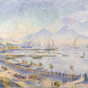 The Bay of Naples, 1881 (oil on canvas)