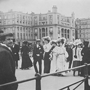 Bedford Hotel, Brighton, 1903 (b / w photo)