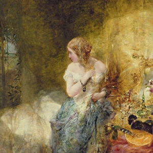 The Boudoir, 1860 (oil on canvas)