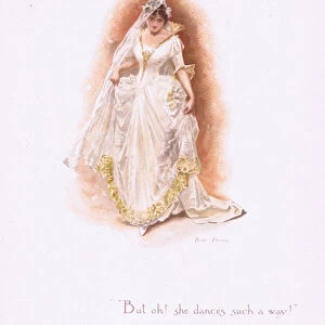 "But oh, she dances such a way!", from Some Old Love Songs pulished by
