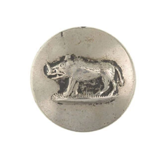Button, Bihar Light Horse, 1884-1947 (metal)