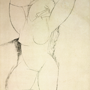 Caryatid, c. 1913-14 (pen & ink on paper)