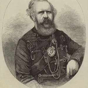 Colonel Peard, Garibaldis Englishman (engraving)